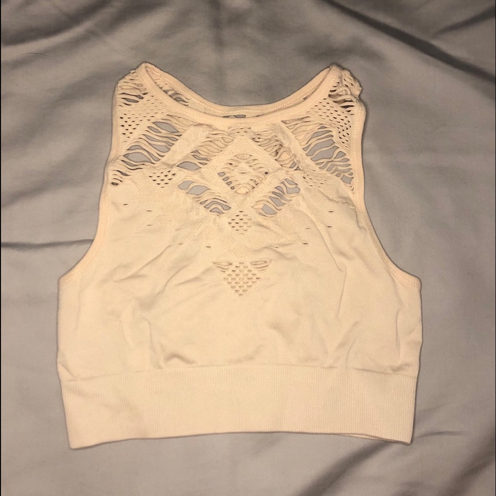 🌈XS light pink racer back sports bra from Aerie🌈